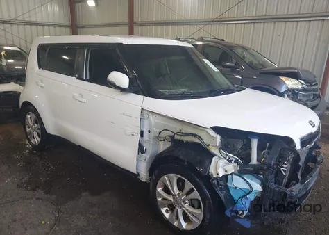 2014 Kia Soul + from USA, damaged, VIN KNDJP3A5XE7082636